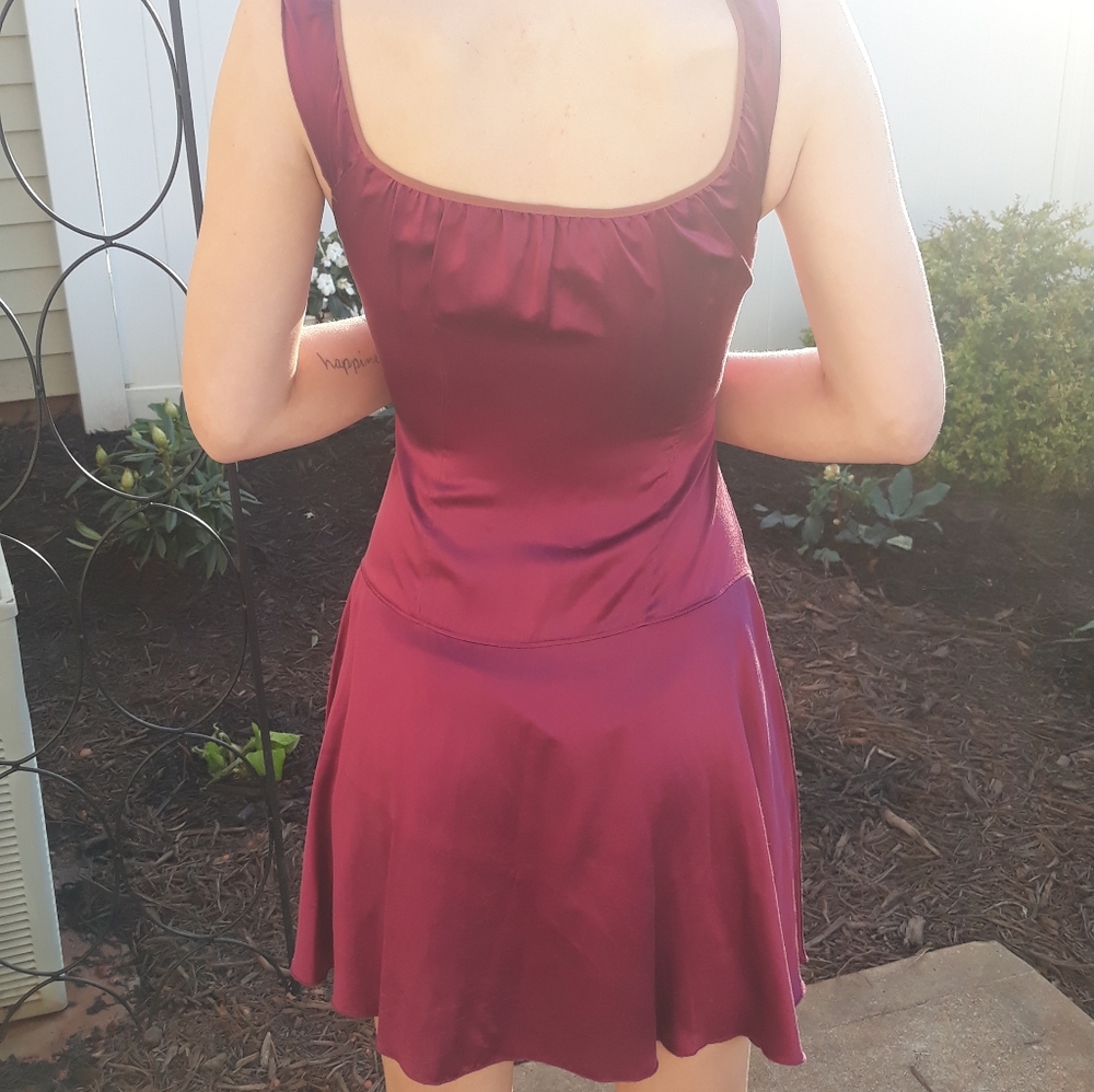 Free people 100% silk mini dress